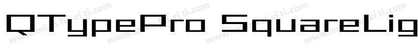 QTypePro SquareLight字体转换